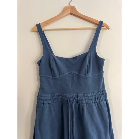 FREE PEOPLE MOVEMENT Inbound Onesie in Skyline Blue Size Medium - Picture 5 of 9